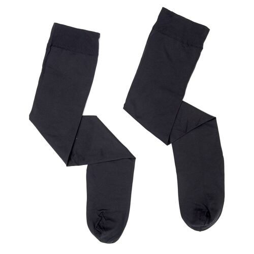 Medias María Intima opaca extra larga modelo 470 talla grande-extragrande color negro dama