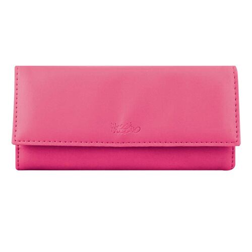 Moss cart mediana flap logo grabado rosa