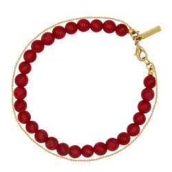pulsera-doble-en-acabado-dorado-con-piedra-natural-jade-color-rojo-y-cadena-emanuel-ungaro