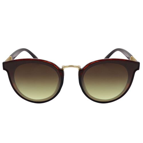 Lentes rnd-cat pasta café-dorado micas café con flash Mossimo