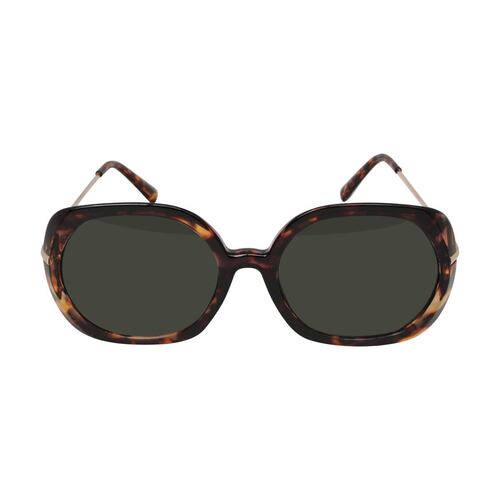 Lentes de sol cuadrados pas-metal carey mica negra Emanuel Ungaro