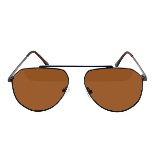 Lentes de Sol Mossimo Aviadores Metal Dorado Mica Café para Mujer