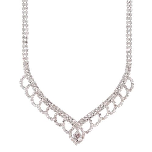 Collar En Rodio Con Un Mix De Filigrana Y Cup Chain Westies