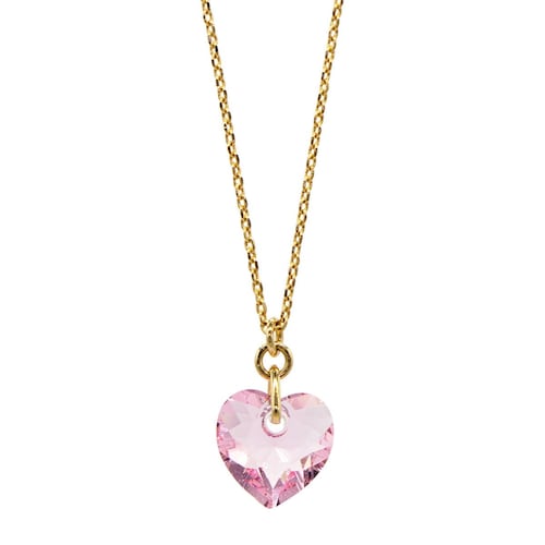 Dije Cristal Austriaco Light Rose Corte Corazón Adrianne Picard Crystals