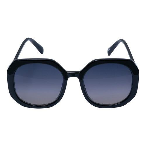 Gafas De Sol Hexagonales Negras Para Mujer, Lentes De Sol