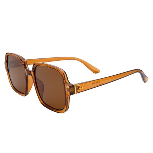 Lentes de Sol Cuadrados Mossimo Café para Mujer