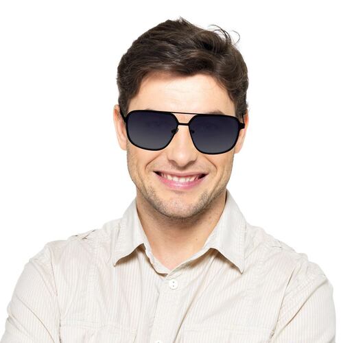 Lentes de Sol Negros para Hombre Mossimo