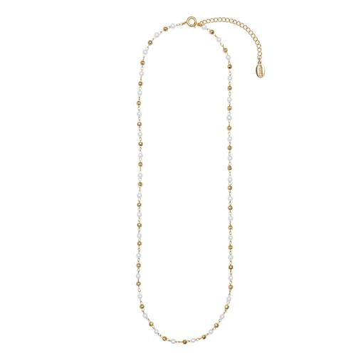 Collar Perlas y Beads Diamantadas Westies
