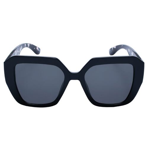 Lentes de Sol Hexagonales Mossimo Negro para Mujer