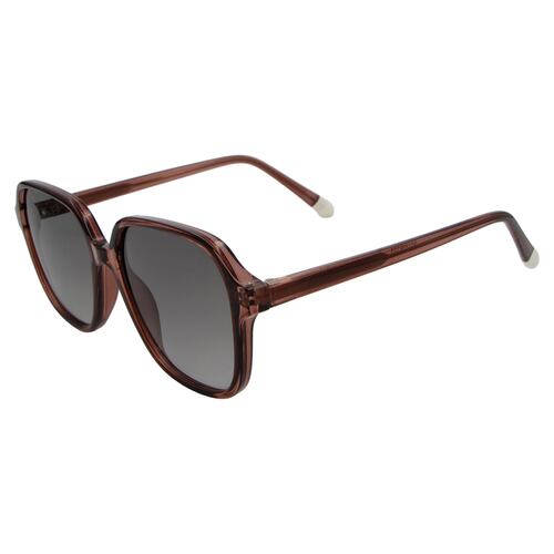 Lentes De Sol Cuadrados Pasta Morado Micas Negras Para Mujer Westies
