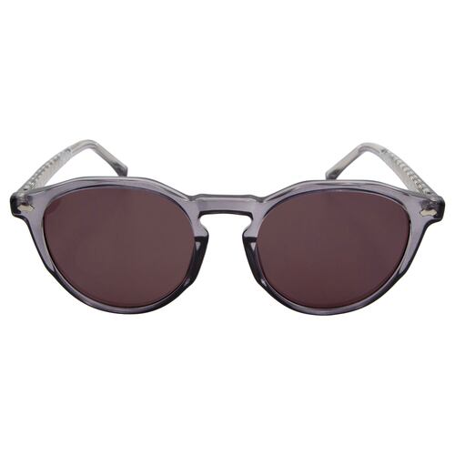Lentes De Sol Redondos Pasta Morado Micas Moradas Unisex Westies