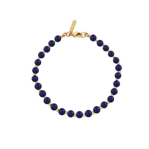Pulsera Piedra Natural Jade Azul Emnauel Ungaro
