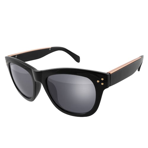 Lente Solar Panama Jack Avery cuadrado negro