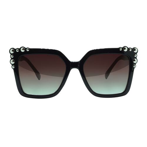 Lente Solar Steve Madden SM893186 Cuadrado Negro