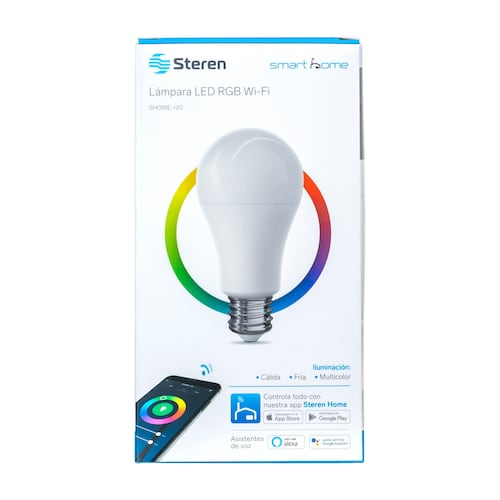 Foco RGB Steren Wifi 7 watts
