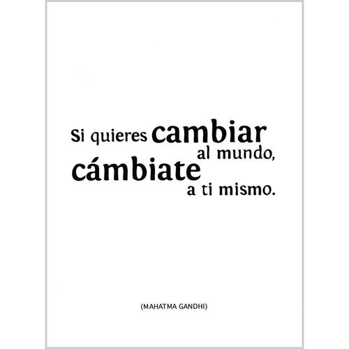 Tarjeta Mahatma Gandhi