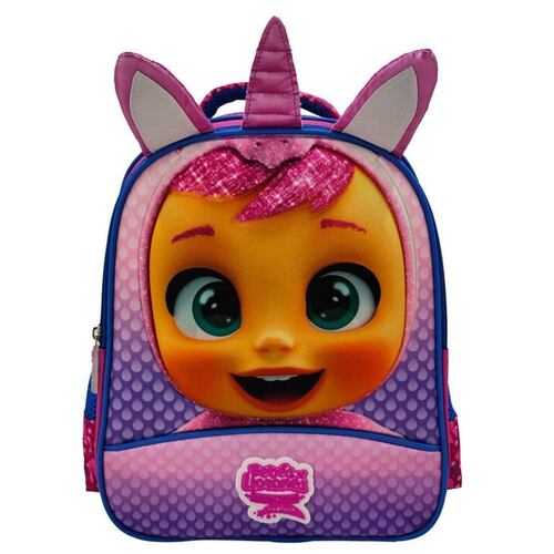 Mochila Kinder Rosa C1103 Cry Cabies American Bags