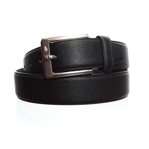 Cinturon Polo Club modelo B50-0038-1 talla 38-40 negro