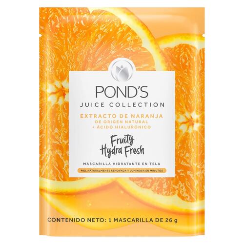 Mascarilla ponds hidra fruity naranja 26g