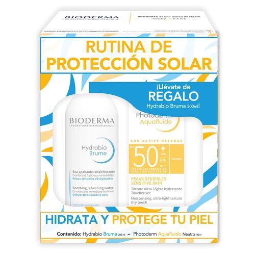 Bioderma Rutina de Protección Solar Re-Hidratante