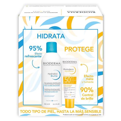 Bioderma Rutina de Protección Solar Re-Hidratante