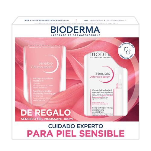 Kit Bioderma Rutina Calmante Anti-arrugas
