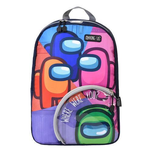 Mochila Among Us Azul  Keepack
