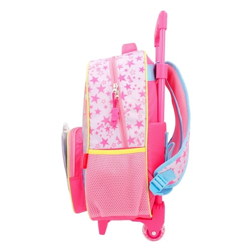 Mochila Rodante Rosa Barbie Keepack