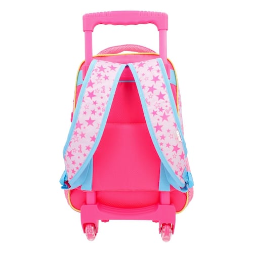 Mochila Rodante Rosa Barbie Keepack