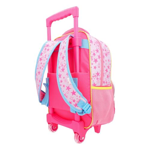 Mochila Rodante Rosa Barbie Keepack
