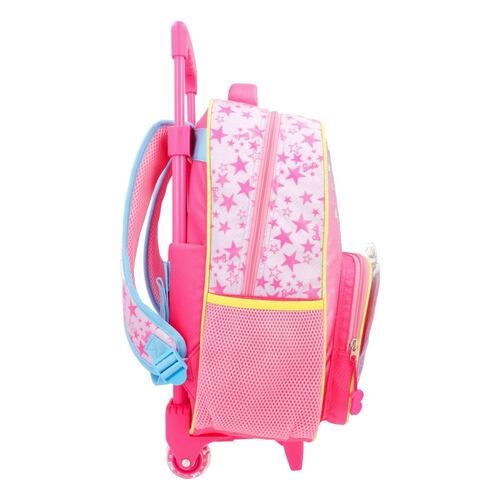 Mochila Rodante Rosa Barbie Keepack