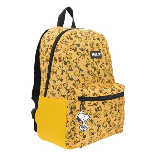 Mochila Amarillo con Negro Peanuts Keepack