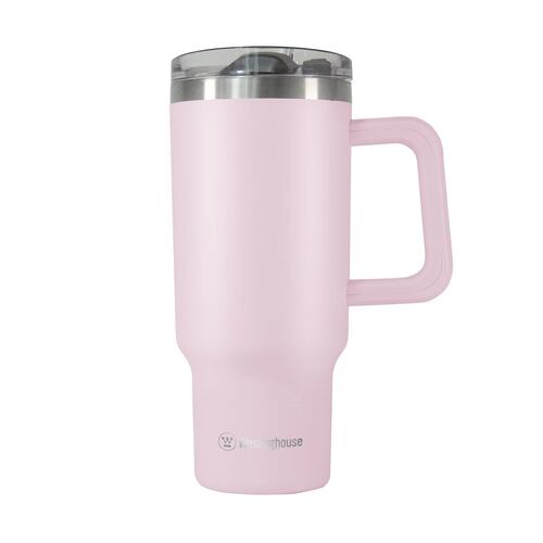 Termo Taza Acero Inoxidable Doble Pared Negro 1184 ml Rosa Westinghouse