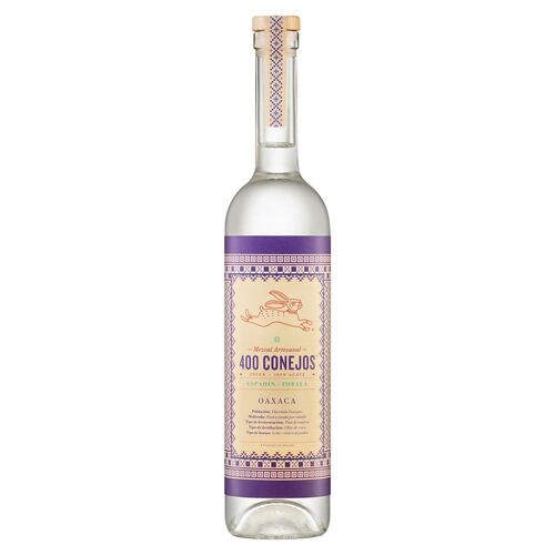 Mezcal 400 Conejos  Tobala Joven  750 ml