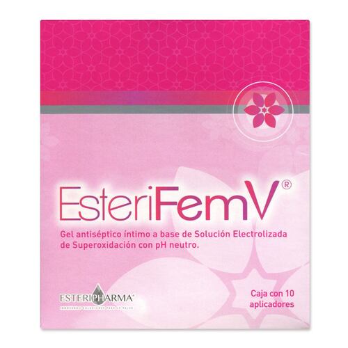 ESTERIFEMV ANTISEP 5G GEL 10 APLI