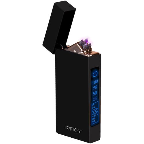 Encendedor Usb Negro Satinado Krypton
