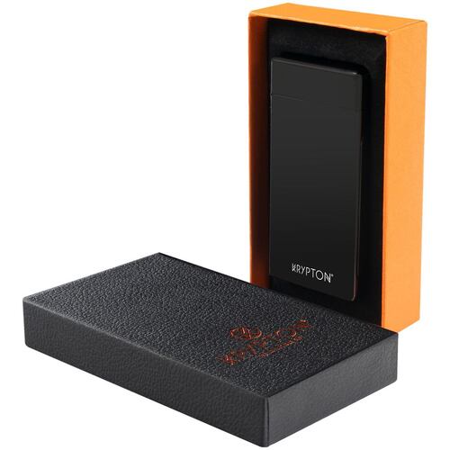 Encendedor Usb Negro Satinado Krypton