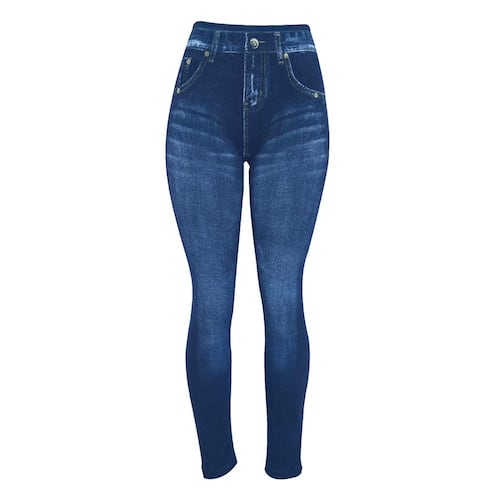 Leggin jean algodón stretch OH-INK003-20 azul m doble EG Oscar Hackman