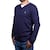 Sweater Polo Club cuello V ca22-103samch talla mediana color azul