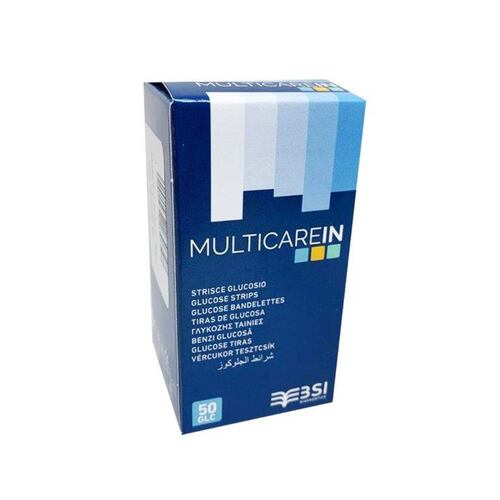 Tiras glucosa c/50 multicare in