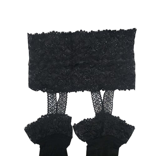 Panty liguero María Intima 2107 chica-mediana negro