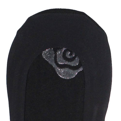 Protectopie María intima corte laser banda siliconada modelo 684 color negro unitalla dama