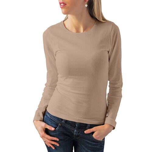 Camiseta invernal María Intima afelpada para mujer