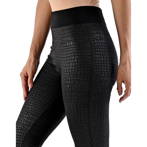 Legging afelpado María Intima diseño cocodrilo para mujer