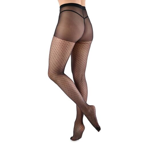 Pantimedias María Intima Fantasía Puntos Para Mujer