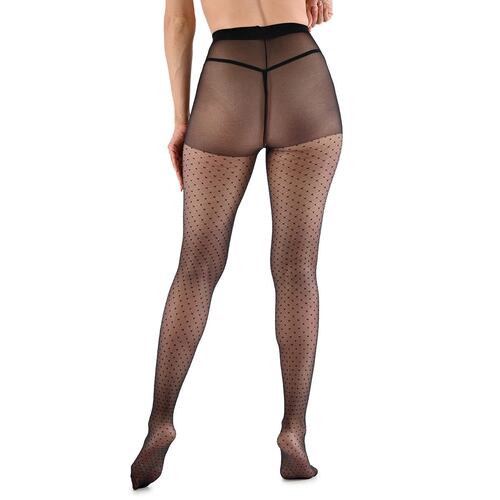 Pantimedias María Intima Fantasía Puntos Para Mujer