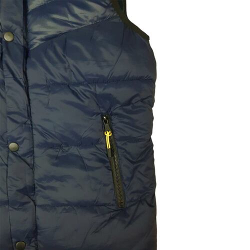Chaleco azul marino capitonado U Sport talla mediana