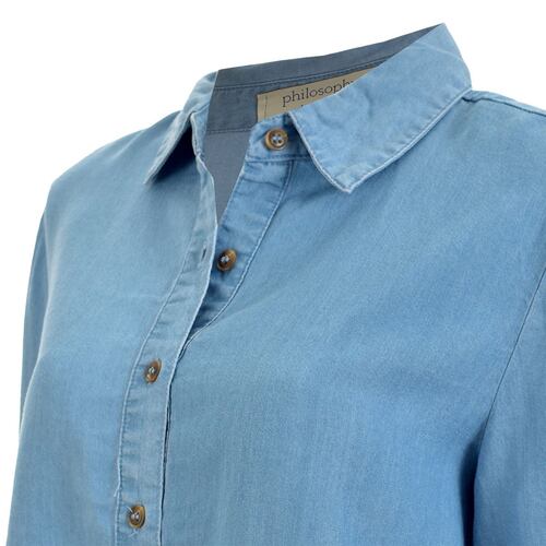 Blusa amarre ruedo Philosophy Jr. Para Dama