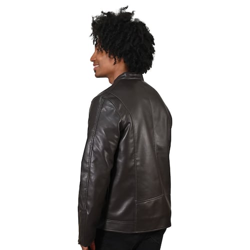 Chamarra Polo Club Color Café Oscuro Talla Mediana para Hombre