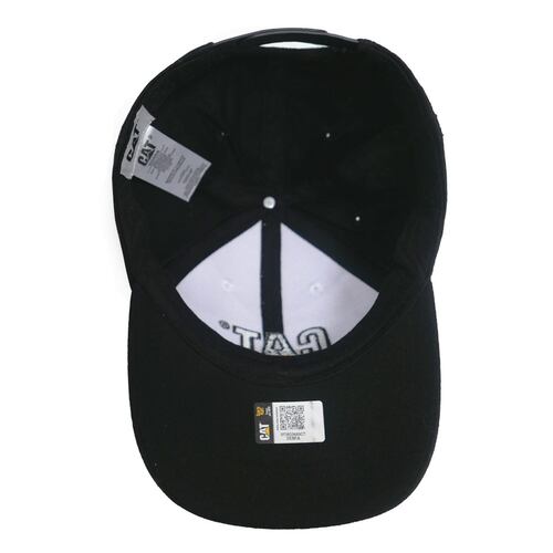 Gorra CAT 1120274 blanco con negro
